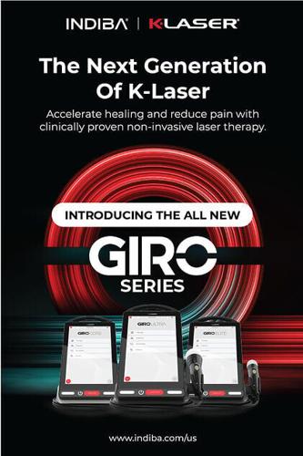 K-Laser launches the GIRO series for rehabilitation professionals