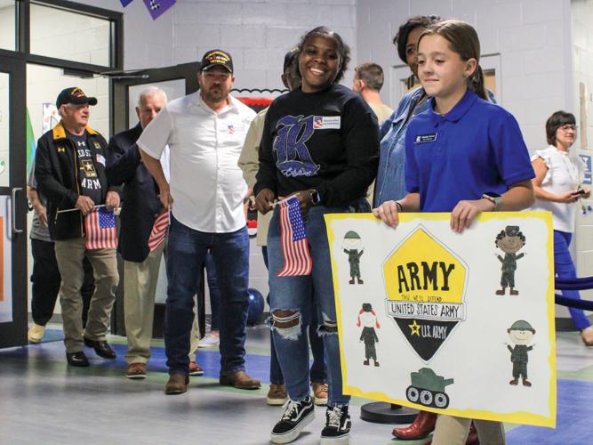 PHOTOS: County schools celebrate Veterans Day