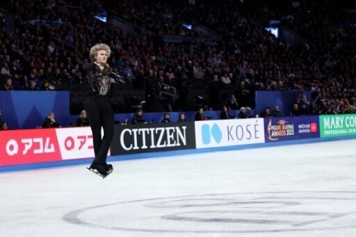 US figure skater Ilia Malinin dazzles in the free skate at the 2025 World Championships