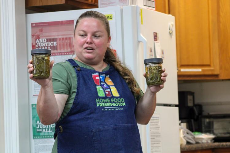 County extension hosts herbal vinegar workshop