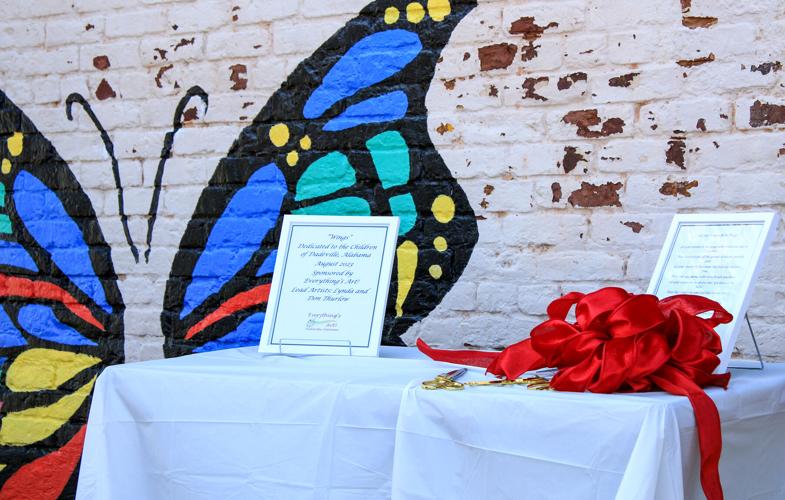 PHOTOS: 'Wings' mural dedication ceremony