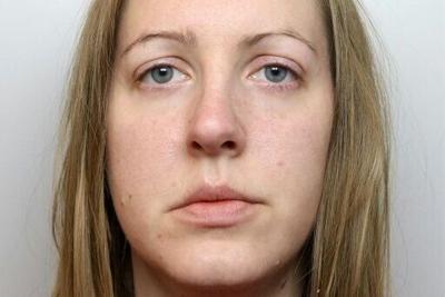 A handout image released by Cheshire Constabulary police force shows the November 2020 custody photograph of nurse Lucy Letby
