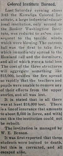 TIMELINE: The rise and fall of Benson