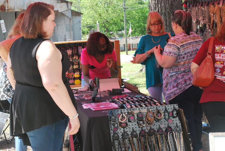 Community yard sale, vendor market showcases array of goods