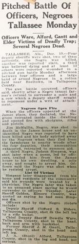 Local coverage of The Share Croppers Union