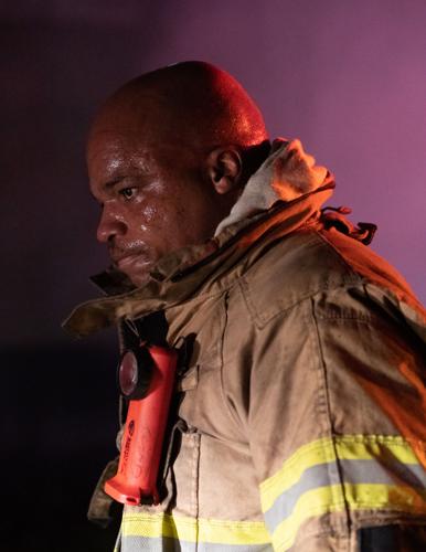 Photos: Firefighters battle blaze at McGhee Furniture Warehouse