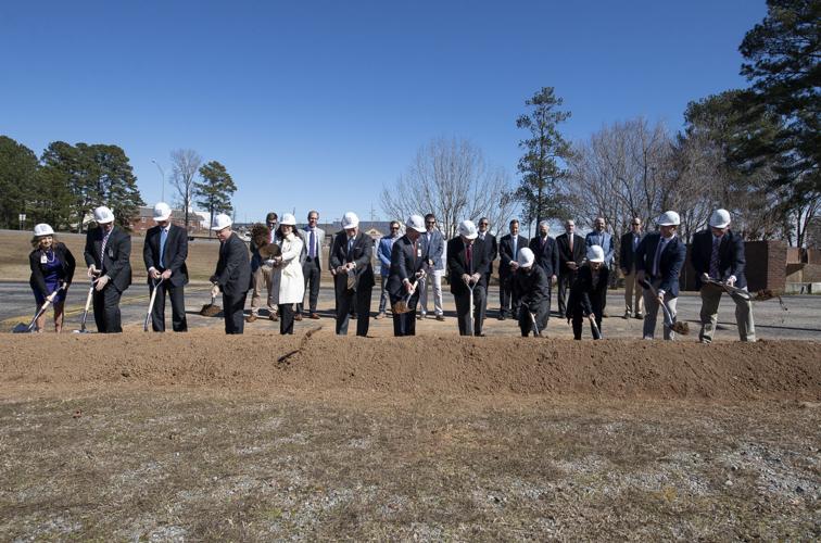 PHOTOS: Groundbreaking at Russell Medical expansion