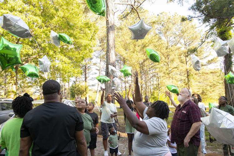 PHOTOS: Balloon release for Michael Thompson a year after reported missing