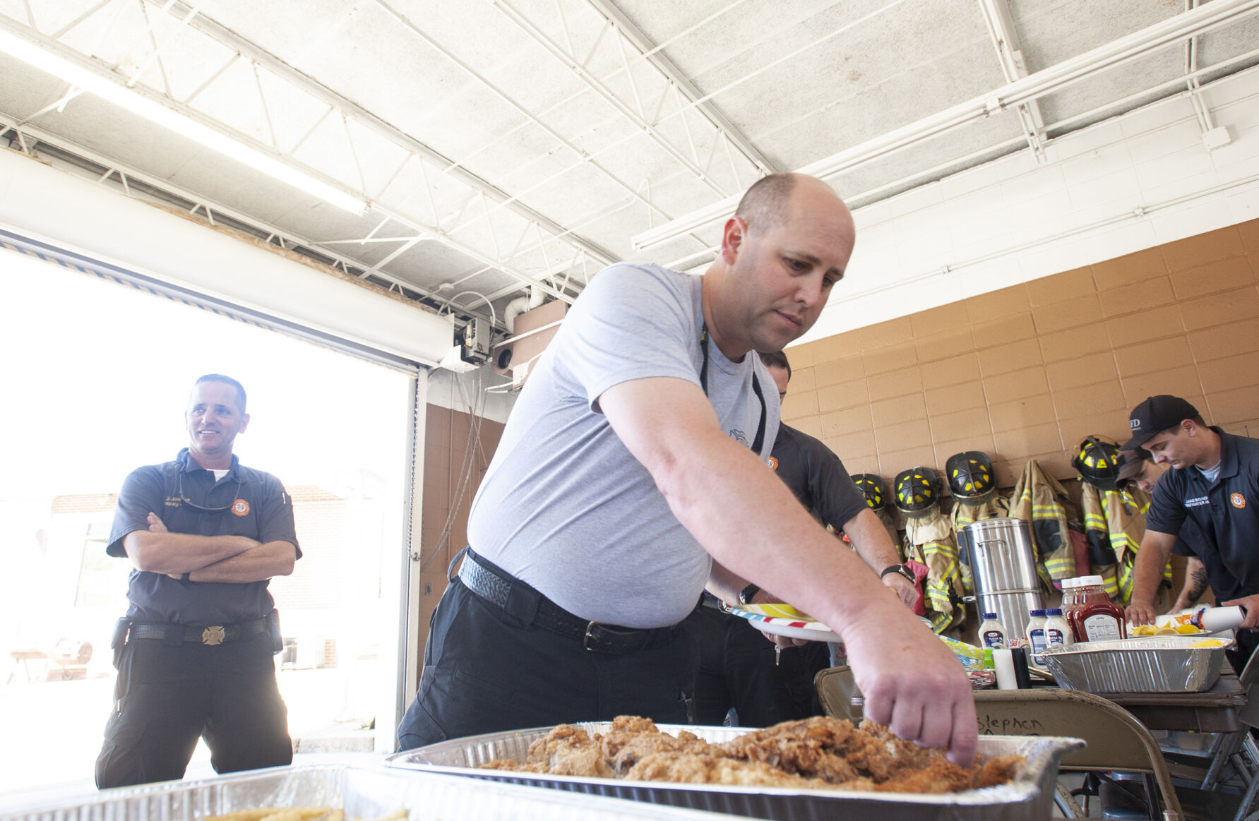 Hunter retires from fire department after 25 years