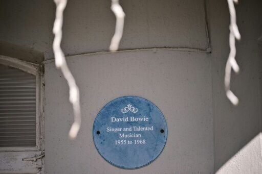 An inscription on a small blue plaque to the right of the front door is the only clue to the property's extraordinary past