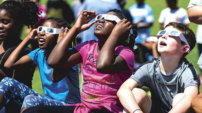 Monday’s solar eclipse brings excitement, wonder to locals