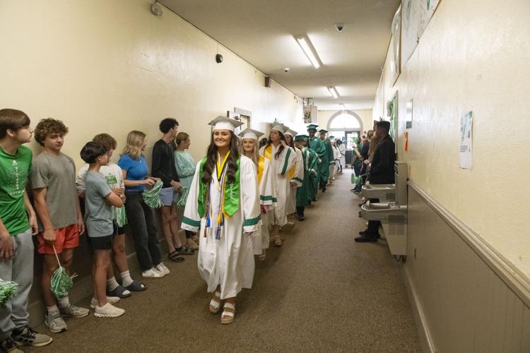PHOTOS: Holtville High seniors walk through elementary, middle and high schools