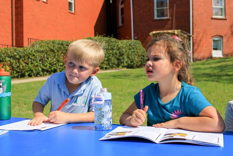 PHOTOS: Jacob’s Ladder kindergarten class hosts student book signing