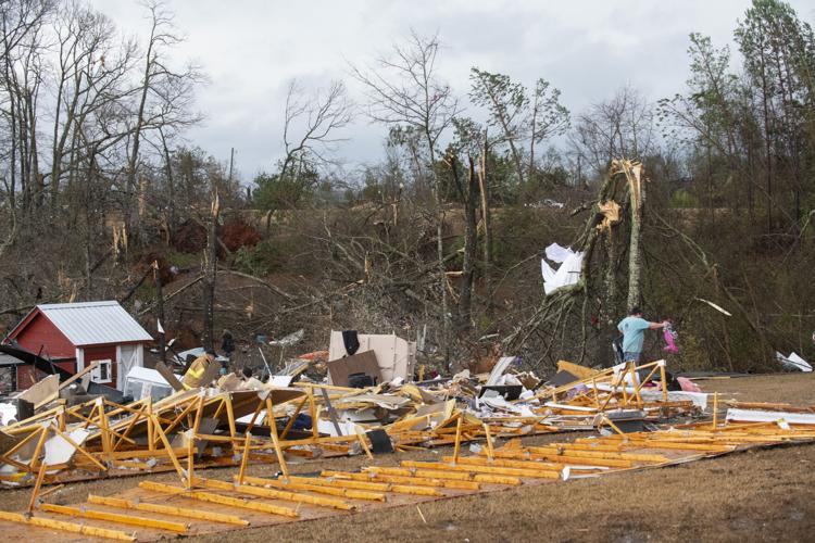 PHOTOS: Tornado damage from the Lightwood community