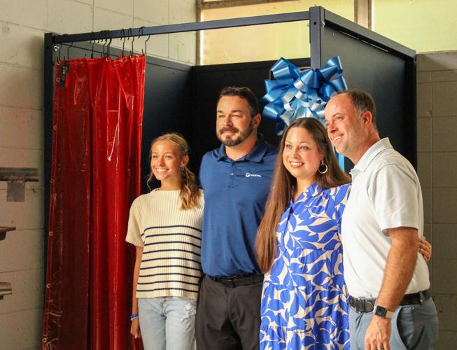 Senn's living memorial takes shape at Edward Bell Career Tech Center