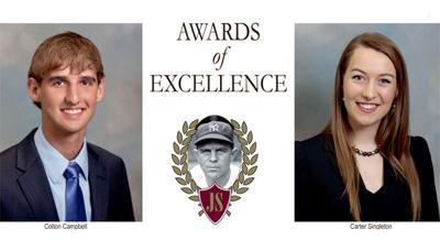 Campbell, Singleton named top Sewell winners