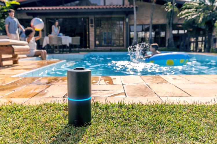 LIV 2.0 creates outdoor protection against mosquitoes and no-see-ums for up to 3,140 square feet with a single hub and 10 repellers.