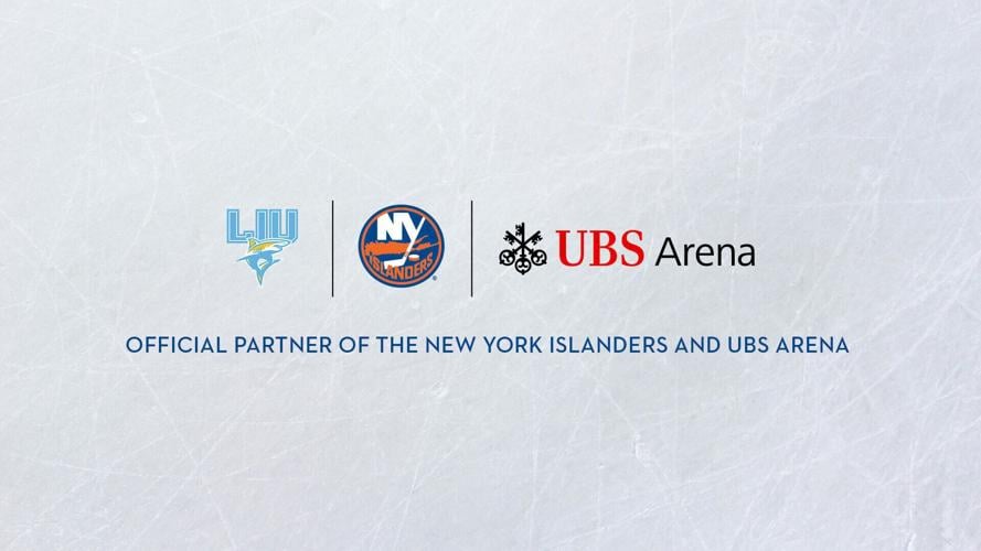 Long Island University, New York Islanders, and UBS Arena announce a strategic partnership.