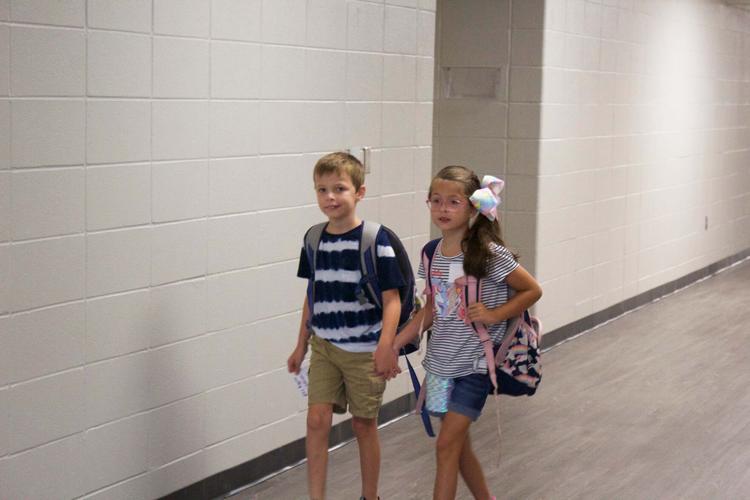 First Day of School at Jim Pearson