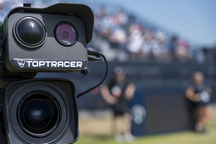 Toptracer Range technology at The 154th Open Championship
