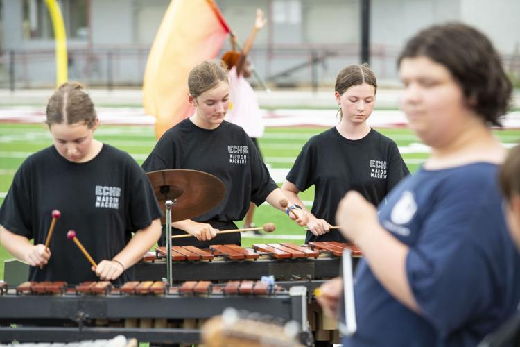 PHOTOS: Elmore County High School's Maroon Machine finishes band camp