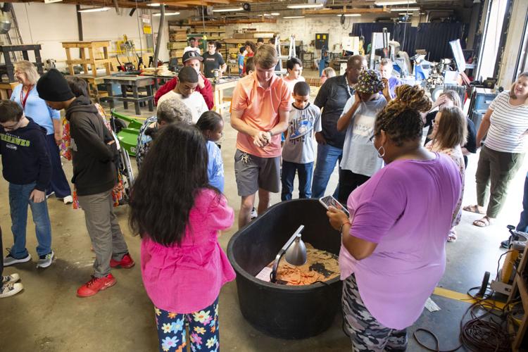 PHOTOS: Stanhope Elmore's SuperKids visit ag department chickens