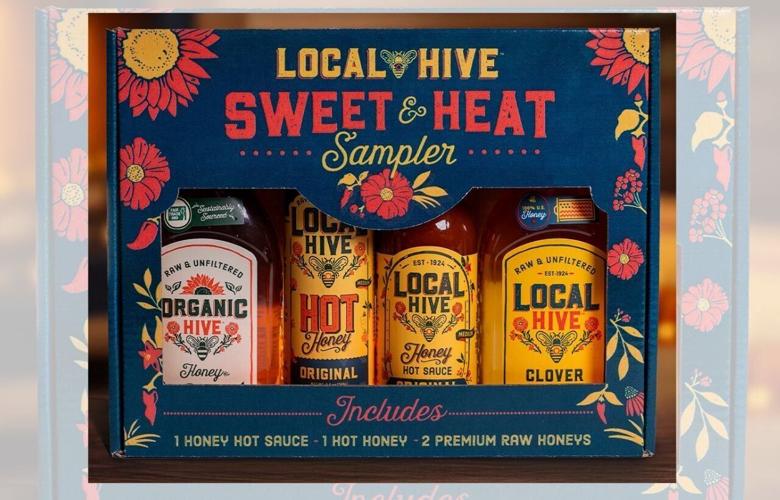 Local Hive Sweet & Heat Sampler box