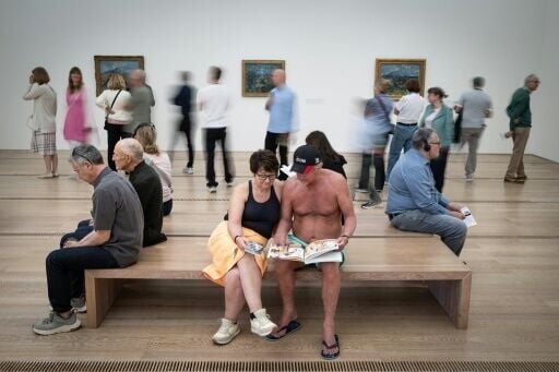 The Paul Cezanne exhibition runs until May 25