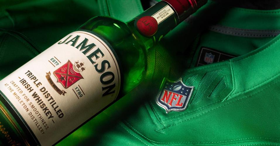 Jameson, the world's no. 1 Irish whiskey, today announced a multiyear partnership designation as the Official Spirits Sponsor of the National Football League (NFL).