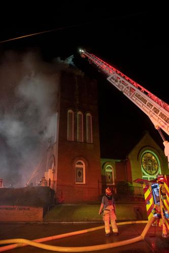 PHOTOS: Fire at First United Methodist Church