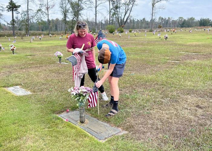 Radney Funeral Home honors veterans through grave markings