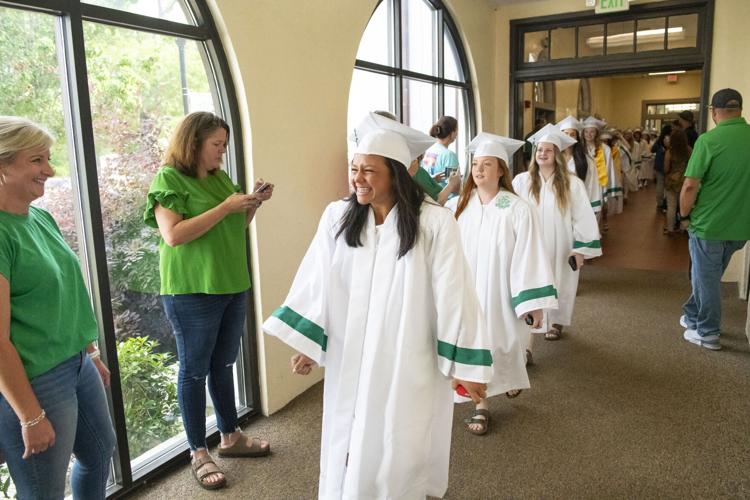 PHOTOS: Holtville High seniors walk through elementary, middle and high schools