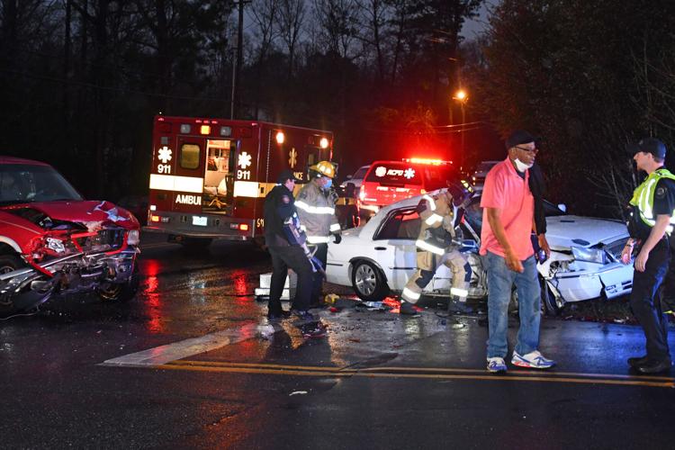 One injured, two flee on foot in literal hit-and-run