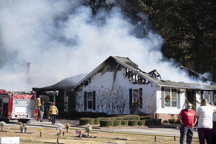PHOTOS: Fire at Alabama Funeral Homes and Cremation Centers