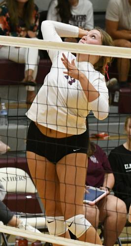 PHOTOS: Horseshoe Bend volleyball visits Elmore County