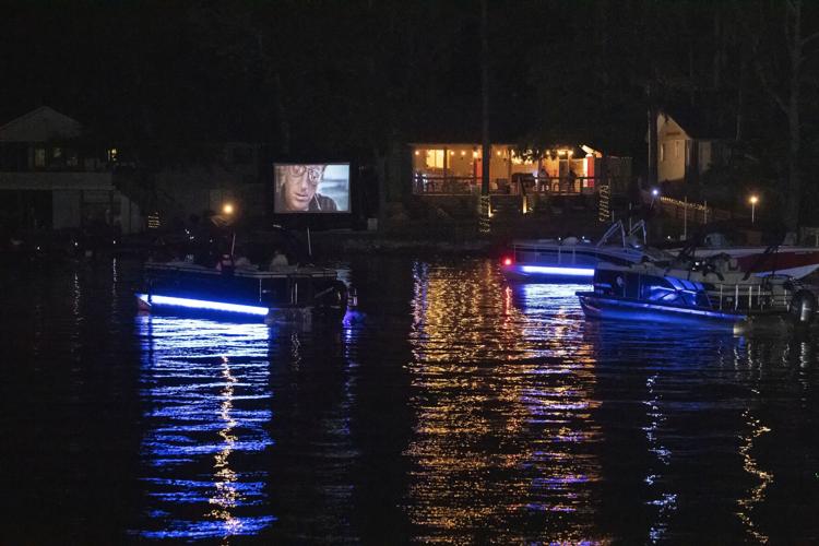 Summer movies on the boat