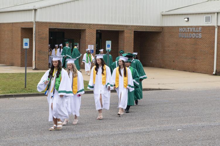PHOTOS: Holtville High seniors walk through elementary, middle and high schools