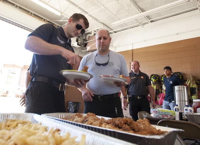 Hunter retires from fire department after 25 years