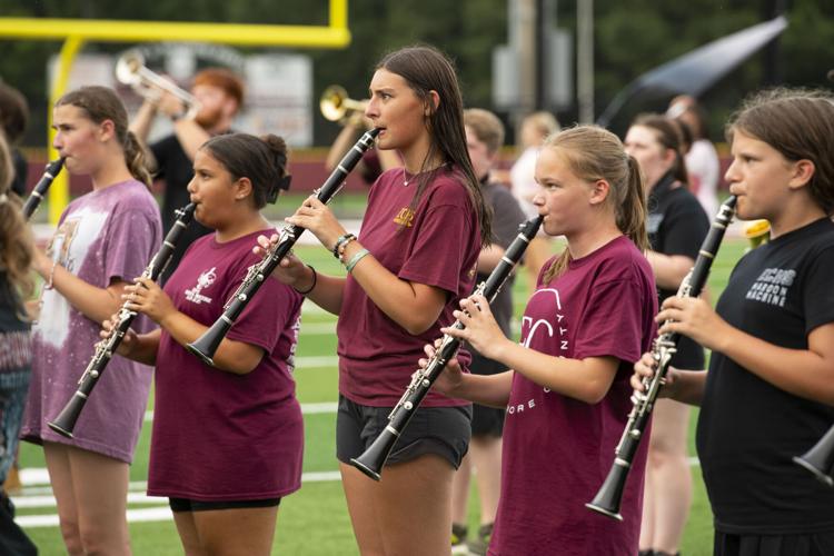 PHOTOS: Elmore County High School's Maroon Machine finishes band camp