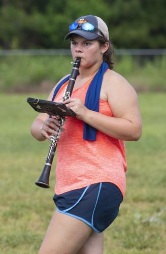 PHOTOS: Wetumpka High Pride of the Tribe Band prepares for halftime show