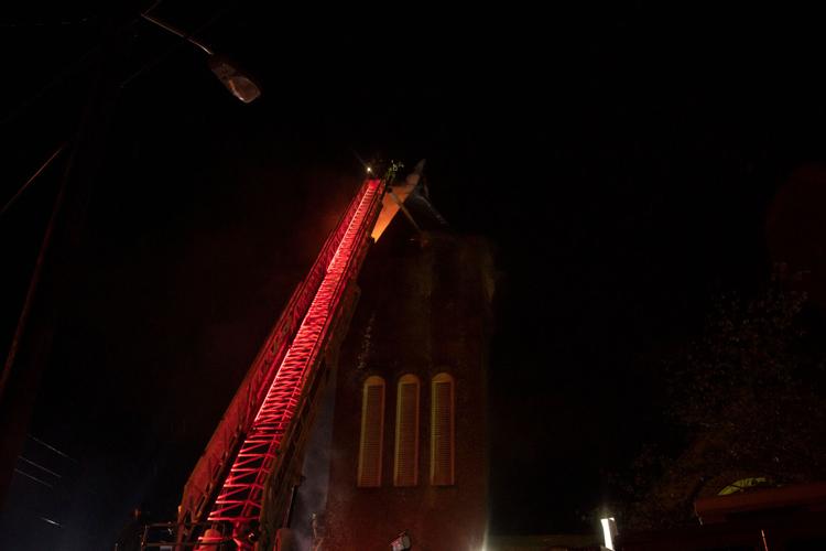 PHOTOS: Fire at First United Methodist Church