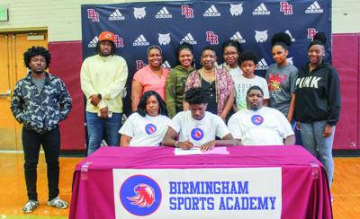 La’Bronski McKinney signs to Birmingham Sports Academy