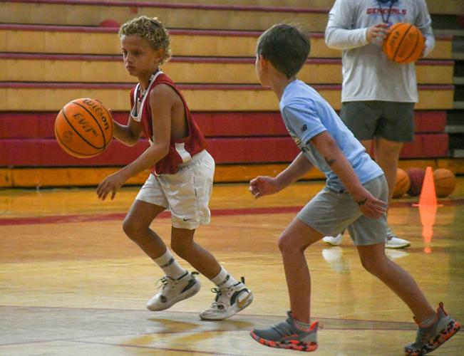 PHOTOS: Klark James hosts basketball camp in New Site