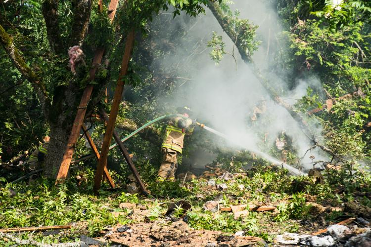 PHOTOS: Home Explodes in Coosa County