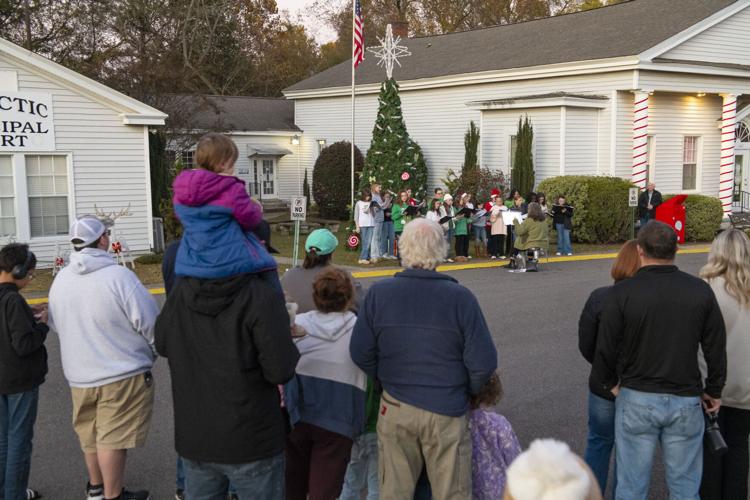 PHOTOS: Christmas tree in Eclectic is lit