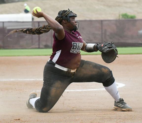 Benjamin Russell softball plays Wetumpka, Lanier