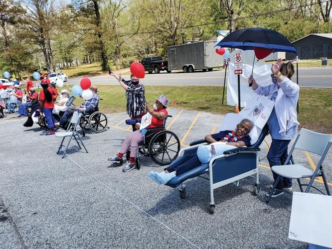 PHOTOS: Adams Health & Rehab Center holds drive-by parade