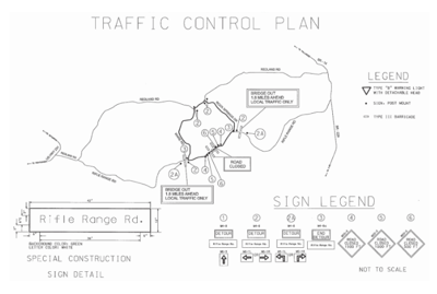 rifle range rd closure