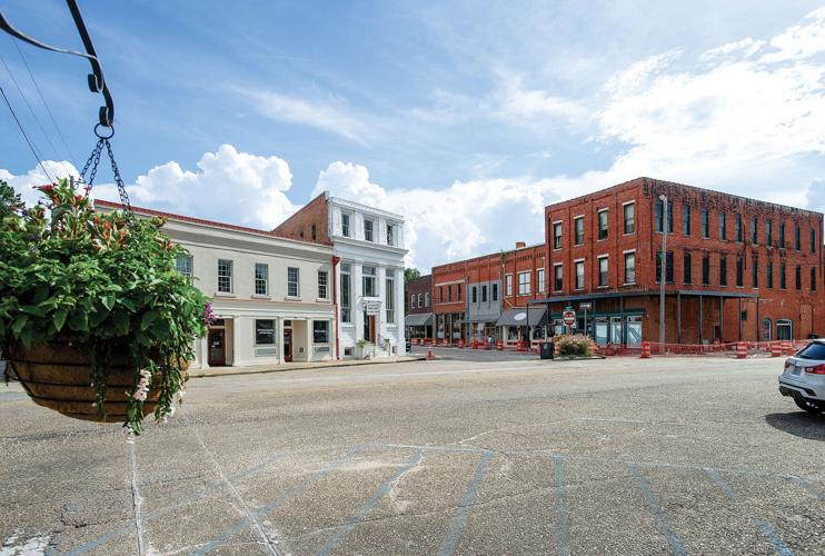 Downtown streetscape project well underway