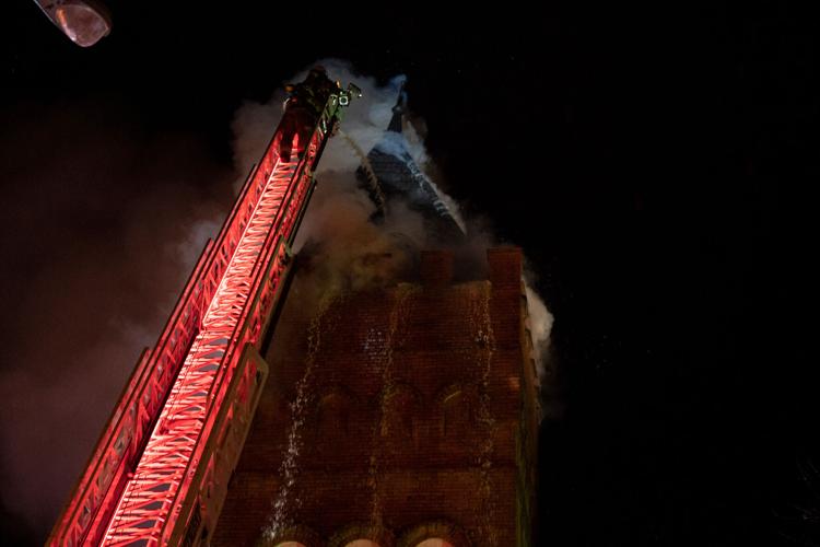 PHOTOS: Fire at First United Methodist Church